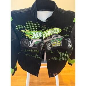 Hotwheels Burning Rubber Kids Racing Jacket by JH Design Kids XL